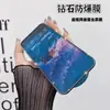 Película de vidro temperado à prova de bisbilhotice aplicável ao iPhone 15 Plus iPhone 14 Pro/13/12 Película à prova de bisbilhotice com Diamante Galvanizado