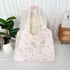 Nuevo bolso tipo chaleco con estampado de dibujos animados, estilo casual, gran capacidad, bolso de hombro para niñas, artístico y versátil, adecuado para ir de compras y pasear.