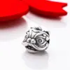 Danza del león accesorios de plata vintage no oxidación nuevo estilo nacional todo partido Cuentas pasantes transmisión en vivo DIY pulsera hecha a mano cuerda trenzada