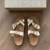 Sapatos Femininos Versáteis Estilo Coreano com Solado Grosso e Biqueira Aberta para Uso Externo, Nova Moda Tendência Primavera/Verão 2026 Sandálias Slide Versáteis
