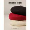 Boina para Niños Amybaby 2024 Nueva Primavera y Otoño Niñas Bebés Niñas Sombrero Rojo de Año Nuevo