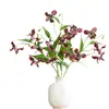 Flor de Simulación Alice Iris Impresión 3D Silicona Algodón Flor Falsa Decoración del Hogar Floristería de Gama Alta Ins Viento Natural