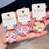 Paquete de 2 Lindos Pasadores para el Cabello de Cachorro de Dibujos Animados en Color Crema, Dulces Accesorios Elásticos para el Cabello Estilo Coreano, Estilo Nuevo