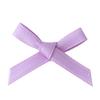 Huiya Mini Accesorios de Lazo de Poliéster-Algodón Mate para Ropa Interior, Ropa Infantil, Zapatos, Sombreros, Cajas de Regalo, Accesorios Hechos a Mano para DIY, Pajaritas Pequeñas