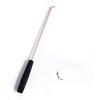 Juego de juguetes para gatos Cross Border Pet con cabezal de repuesto de plumas de perla de oruga, caña de pescar retráctil divertida para gatos