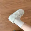 Colección Otoño 2026: Zapatos Planos de Velcro de Moda, Diseño de Lunares, Perfectos con Faldas, Estilo Mary Jane, Bailarinas de Ballet con Moño para Mujer