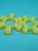 Amortiguador Hexagonal Tipo T Acoplamiento Elástico Bomba de Agua Elemento Elástico Bloque de Goma Flor de Ciruelo T80 90 100 110 120 150