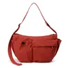 Bolso Cruzado de Nailon Casual Japonés para Mujer, Gran Capacidad, Múltiples Bolsillos, Bolso de Hombro Ligero, para Exteriores y Viajes Diarios, Bolso Tipo Dumpling, Multicolor