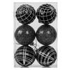 Amazon Transfronteiriça Nova Bola de Natal 6cm Formato Especial Pintada Plástico Galvanizado Conjunto de Bolas Caixa de PVC Decoração
