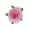 Rosa Vermelha Flor Artificial Cabeças de Flor Mini Cerimônia de Casamento Decoração de Casamento Decoração de Carro de Casamento Flor de Seda Artificial Lapela Fabricante Atacado