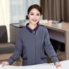 Limpeza de quarto Roupas Limpador Outono Manga Longa Outono Inverno Roupas Femininas KTV Hotel Limpeza Roupas Manga Curta Roupas de Trabalho Propriedade