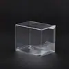 Caja de embalaje de plástico transparente para mascotas caja de exhibición de productos transparente universal de PVC esmerilado caja simple de PP engrosado