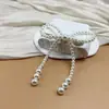 Ramo de Lazo de Perlas, Cadena de Perlas, Empaque para Flores, Materiales de Decoración con Perlas, Arte Floral, Suministros para Floristería, Repostería