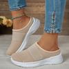 Zapatos Slip-On Transpirables para Mujer para Otoño 2025, Zapatos Casuales de Talla Grande para Mujer Transfronterizos, Dropshipping de Temu
