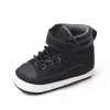 Explosões de Primavera e Outono Sapatos Casuais de Cano Alto para Bebê e Criança Pequena de 0-1 Ano Sapatos de Couro para Bebê Sapatos de Bebê Atacado BH2318