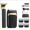Afeitadora Eléctrica de Vaivén, Cortapelos Portátil para Barba, Modelo Exclusivo Transfronterizo con Carga USB, Maquinilla de Afeitar para Hombres