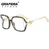Monturas de Gafas Personalizadas de Metal Hueco de Estilo Europeo y Americano Transfronterizas, Multicolor, Estilo Ins, Ojo de Gato, Moda, Gafas Sin Graduación