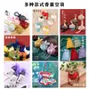 Kit de materiais para artesanato de sachês DIY para atividades do Festival do Barco-Dragão, team building, reunião anual, pingente de sachê de ervas chinesas e preenchimento de fragrância