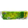 BT2812 Papel de Rollo para Té Estampado de Corazones 4 Capas 12 Rollos Papel Higiénico Rollo de Papel para Inodoro Papel de Rollo Hueco para el Hogar Papel Higiénico