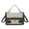 Bolso de Mano Elegante de Moda con Bloque de Color Ins Hombro Cruzado Popular en 2025 Nuevo Verano para Mujer Bolso Cuadrado Pequeño
