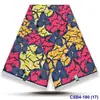 Estilo transfronterizo de comercio exterior tela batik de doble cara falda colorida para mujer tela estampada étnica en stock al por mayor
