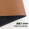 Tapete de Mesa de Escritório Grande Couro Borracha Mouse Pad para E-sports Tapete de Mesa para Casa Luxo Leve Sensação Avançada Tapete para Escrita de Estudante