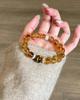 Pulsera de Citrino Natural en Torre Oro Piedra Ojo de Tigre Cuentas de Transferencia para Mujer Joyería de Verano para Mujer Lujo Ligero y Alta Gama