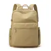 [Fux Colorido] Mochila Sencilla de Nylon para Niñas, Mochila Ligera de Viaje para Viajes y Uso Diario