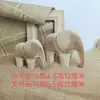Adornos de Conejo para Niños Transfronterizos Caballo de Troya Material Hecho a Mano Blanco Base Mosaico Animal Colorear Pintura Hecha a Mano