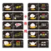 Luvas descartáveis, embaladas individualmente, espessadas, de grau alimentício, para catering e delivery, adequadas para lagosta e frango frito, PE transparente, atacado comercial