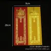 28*9cm envelope capa de papel cartão dupla camada dourada templo de lótus cartão decoração de casa suprimentos de Buda