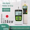 Medidor de Tensão por Botão com Display Digital de Alta Precisão com Software Dinamômetro de Mola Portátil Testador de Pressão Medidor de Empuxo