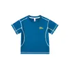 Camiseta Esportiva Infantil de Secagem Rápida com Manga Curta 2026 Verão Novo Angu Yuanbao Top Meia-Manga com Sensação Fresca para Meninas