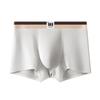 Roupa Íntima Masculina Plus Size Antibacteriana Juventude Algodão Puro Respirável Cintura Média Boxer Tendência Shorts Shorts