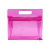 Fabricante de Sacos Coloridos com Zíper de PVC, Sacos de Embalagem de Cosméticos e Artigos de Higiene Pessoal em PVC, Sacos com Zíper para Presente de Skincare em EVA