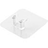 Gancho Adhesivo sin Perforaciones para Enchufe Soporte para Cable Gancho de Almacenamiento Gancho de Cocina Gancho para Enchufe Multifuncional