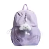 Mochila estilo universitario, nueva mochila escolar de moda de gran capacidad para estudiantes de secundaria y preparatoria, mochila casual ligera para senderismo y viajes