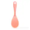 Cuchara de Arroz de Silicona para Uso Doméstico, Adecuada para Ollas Arroceras, No Daña la Olla Interior, Cuchara para Servir Arroz, Espátula para Arroz, Herramienta de Cocina, Cuchara de Arroz