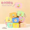 Nuevo Monedero de Silicona de Dibujos Animados, Mini Bolsa de Almacenamiento Portátil, Bolsita Linda y Creativa para Auriculares y Llaves para Mujer