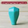 Accesorios Conector de Tres Vías Integrado Turquesa Magnesita, Componentes de Cuentas Bodhi Estrella y Luna Vajra Buda, Cuentas Accesorias Artesanales Hechas a Mano, Cabeza de Buda