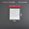 Bolsa con Cierre de Papel Kraft Blanco Ropa Ventana Transparente Bolsa de Almacenamiento Universal para Ropa Bolsa de Embalaje para Textiles del Hogar Sello de Plástico Lista para Entrega