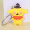 Llavero de Goma Suave de PVC de Dibujos Animados Colgante para Bolso Decoración Accesorio para Coche Pequeño Regalo de Resina Llavero Promocional