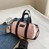 Bolsa feminina Bolsa de travesseiro de pano de nylon 2024 Nova bolsa de ombro estilo coreano bolsa transversal simples comércio exterior transfronteiriço