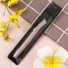 Nuevo Cuchillo para Cejas con Malla Portátil Hoja de Acero Inoxidable Raspador de Cejas de Paja Herramienta de Belleza para Maquillaje Mango Corto Cuchillo para Cejas