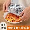 Cubierta Aislante para Alimentos Cubierta de Película de Papel de Aluminio de Grado Alimenticio Cubierta Aislante Cubierta Aislante para Mesa de Comedor Película Aislante para Conservación Fresca de Cocina