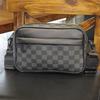 Bolso Cruzado de Hombro Único para Hombre Estilo Coreano Cuadros Moderno Casual Deportivo