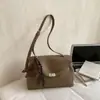 Bolso Retro Maillard Marrón para Viajes Diarios para Mujer 2025 Nuevo Bolso de Hombro Cruzado de Gran Capacidad Bolso Tote de Gama Alta