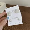 Versión Coreana de los Nuevos Pendientes Sencillos de Fuegos Artificiales de Plata para Mujer con Pasadores de Plata, Diseño de Nicho, Pendientes de Circonita Exquisitos y Populares