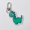 Llavero de Acrílico de Dinosaurio Lindo de Dibujos Animados Colgante Personalizado de Anime DIY Mercancía para Parejas Venta al por Mayor Dibujos Animados Anime