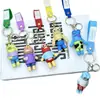 Fondo de Bikini Pez Feo Caja Ciega Dibujos Animados Bob Esponja Residente de Fondo de Bikini Colgante Bolsa Colgante Pequeño Llavero Pez Feo